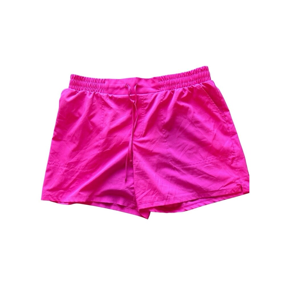 Croft & Barrow Women's Pink Athletic Shorts Size Large